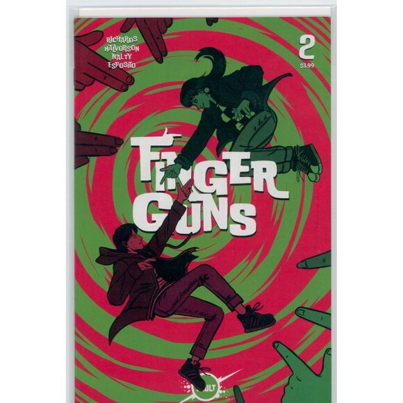 VAULT COMIC'S FINGER GUNS ©2020 #1-4 FIRST 4 ISSUES! Teen feelings/angst/chaos! - Picture 3 of 5